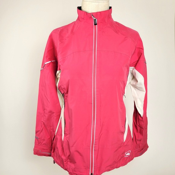 REI Waterproof Jacket Womens M Lightweight Raincoat Activewear Outdoors Hiking‎ - Picture 1 of 11